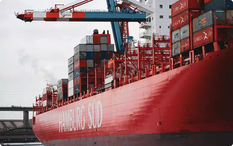 Ship in water